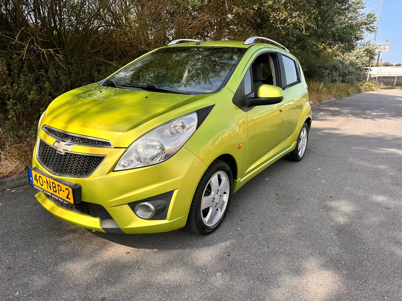 Chevrolet Spark 1.2 2010 Groen Nieuwe Apk! Onderhouden!, Auto's, Voorwielaandrijving, Stof, Zwart, 4 cilinders