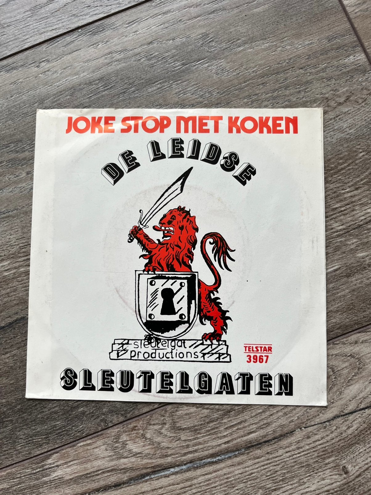 De Leidse Sleutelgaten - joke stop met koken, Ophalen of Verzenden, Zo goed als nieuw, Overige formaten, Levenslied of Smartlap