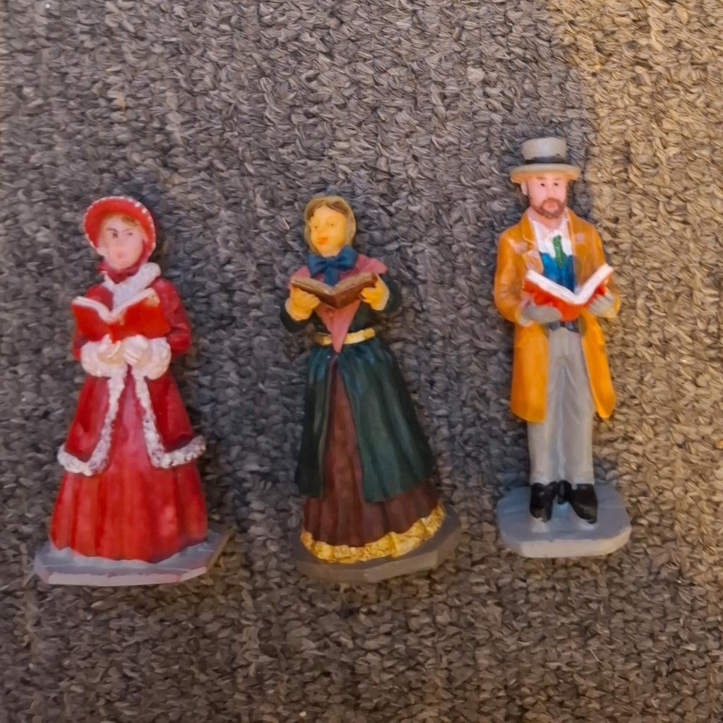 Lemax Poppetjes - Kerstkoor Figuren, Diversen, Kerst, Ophalen, Gebruikt