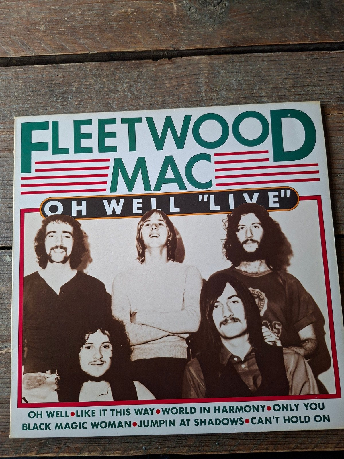 Fleetwood Mac - Oh Well "Live" LP (Commander), LP, Gebruikt, Ophalen of Verzenden, Classic Rock