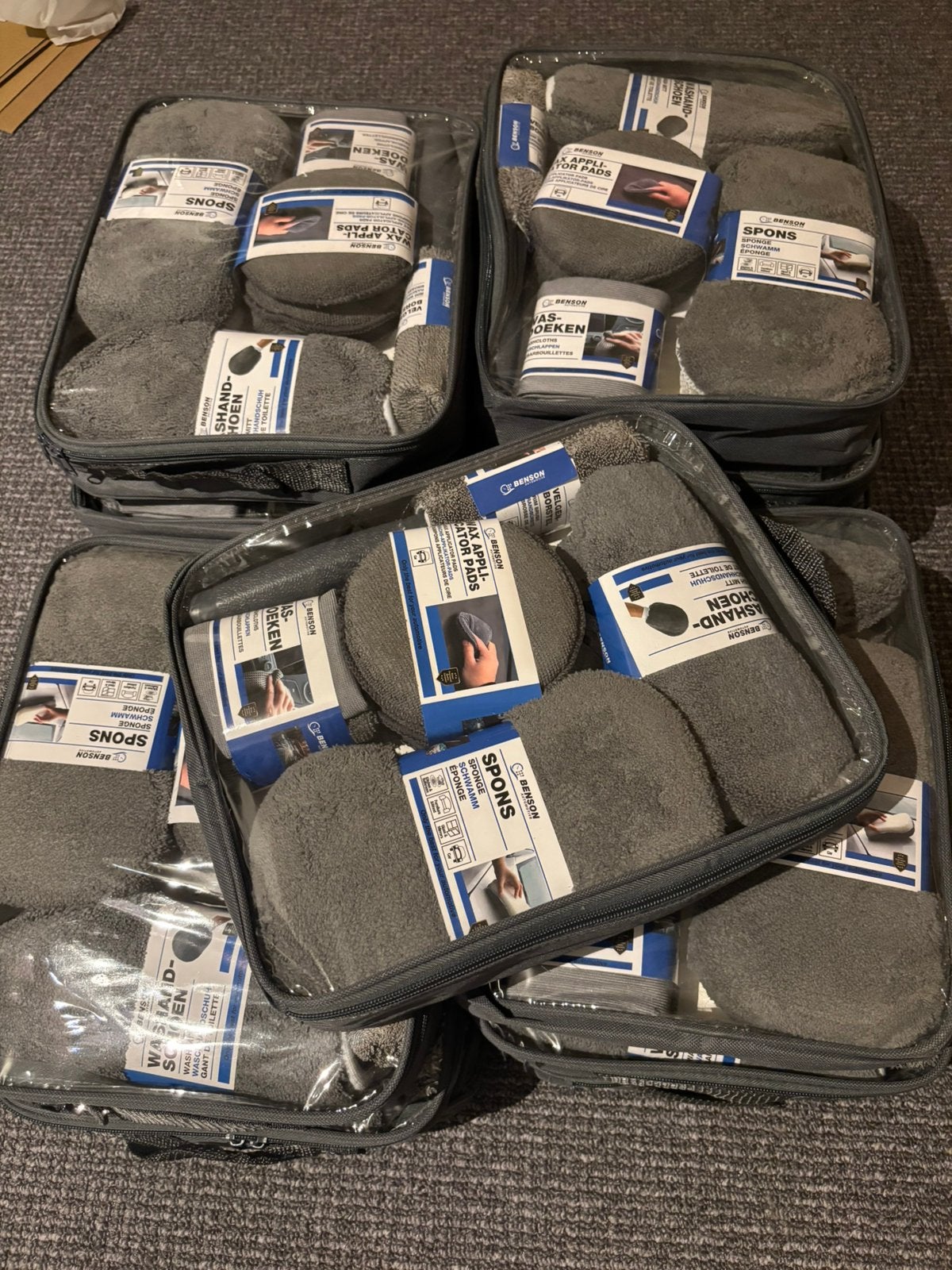 (12x) Auto schoonmaak set, Ophalen of Verzenden, Zo goed als nieuw