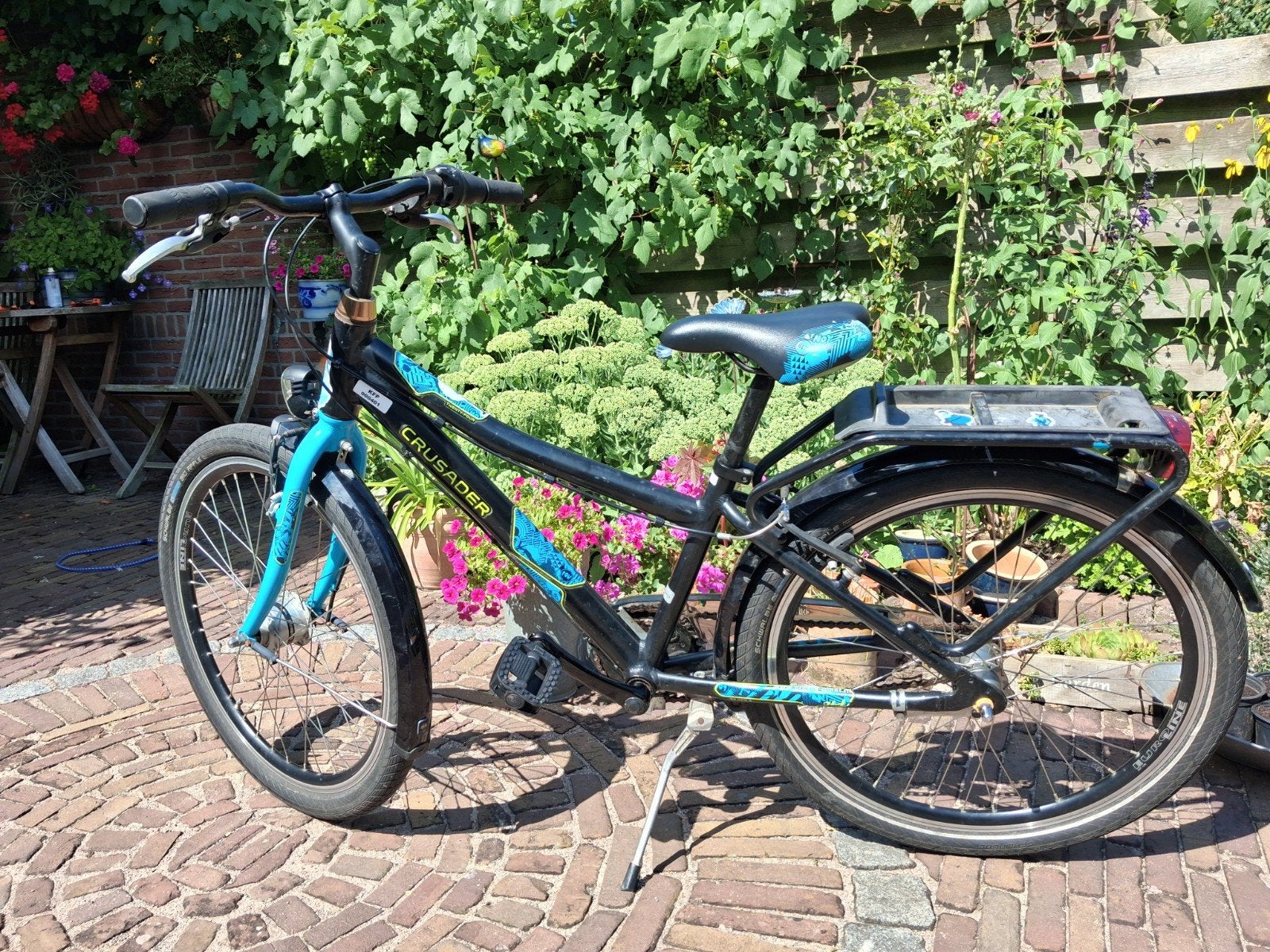 Puky Crusader 24 inch  3 versnellingen, Fietsen en Brommers, Fietsen | Jongens, Gebruikt, 24 inch, Handrem, Versnellingen, Velgrem