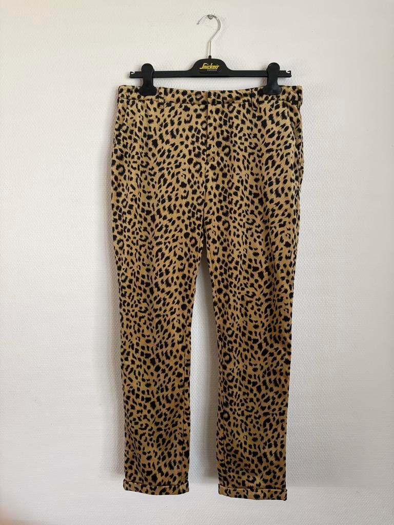 Scotch & Soda Leopard Velours Chino Broek - Nieuw, Maat M, Maat 38/40 (M), Overige kleuren, Nieuw, Ophalen of Verzenden