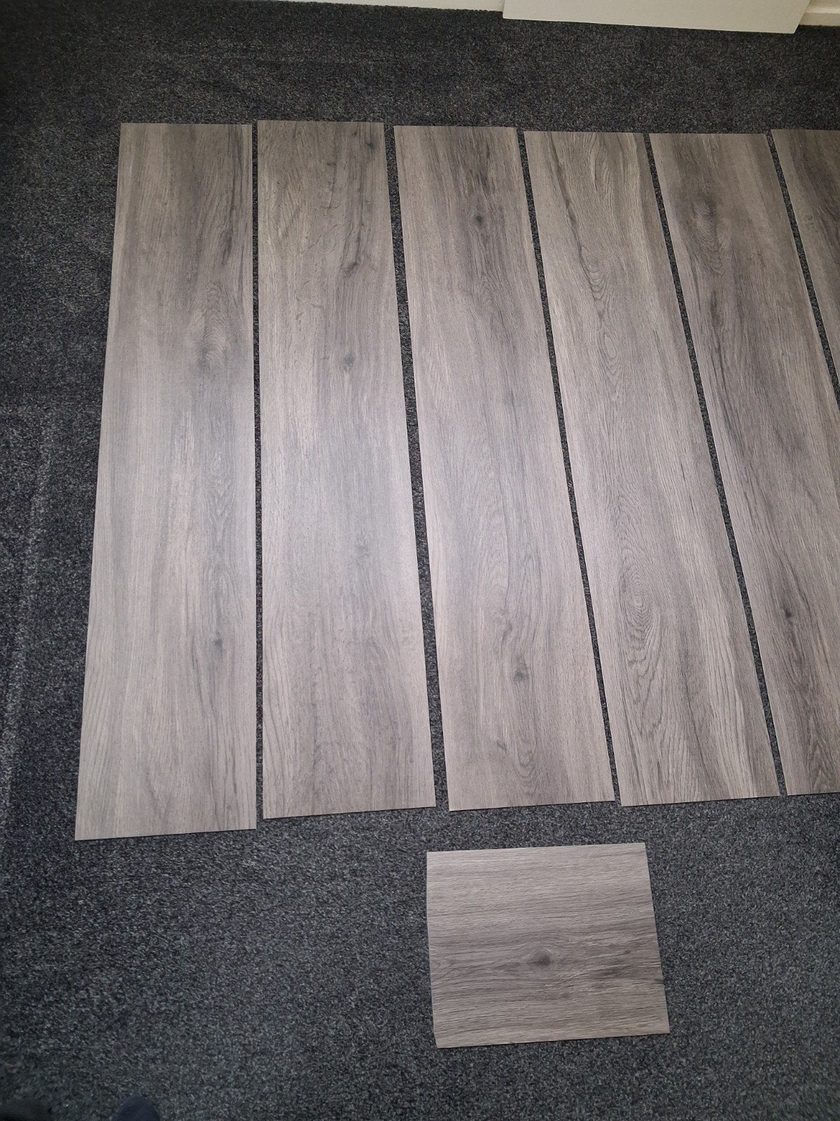 Pvc stroken antraciet 6 stuks, Huis en Inrichting, Ophalen
