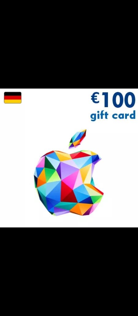 Gift card Apple 100€, Verzenden, Nieuw