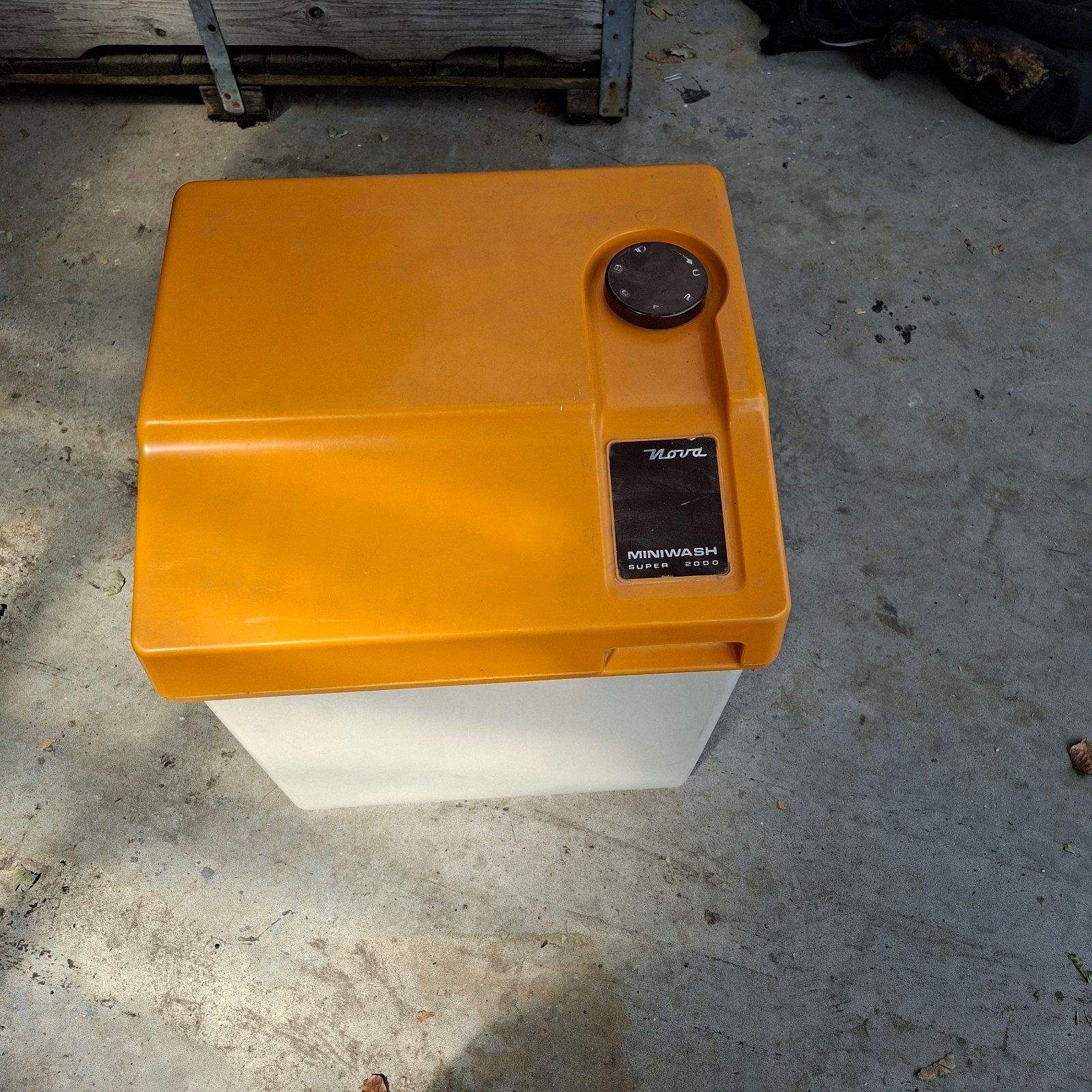 Vintage Nova Miniwash Super 2000 - Compacte Wasmachine, Witgoed en Apparatuur, Wasmachines, Ophalen, Minder dan 85 cm, Minder dan 4 kg