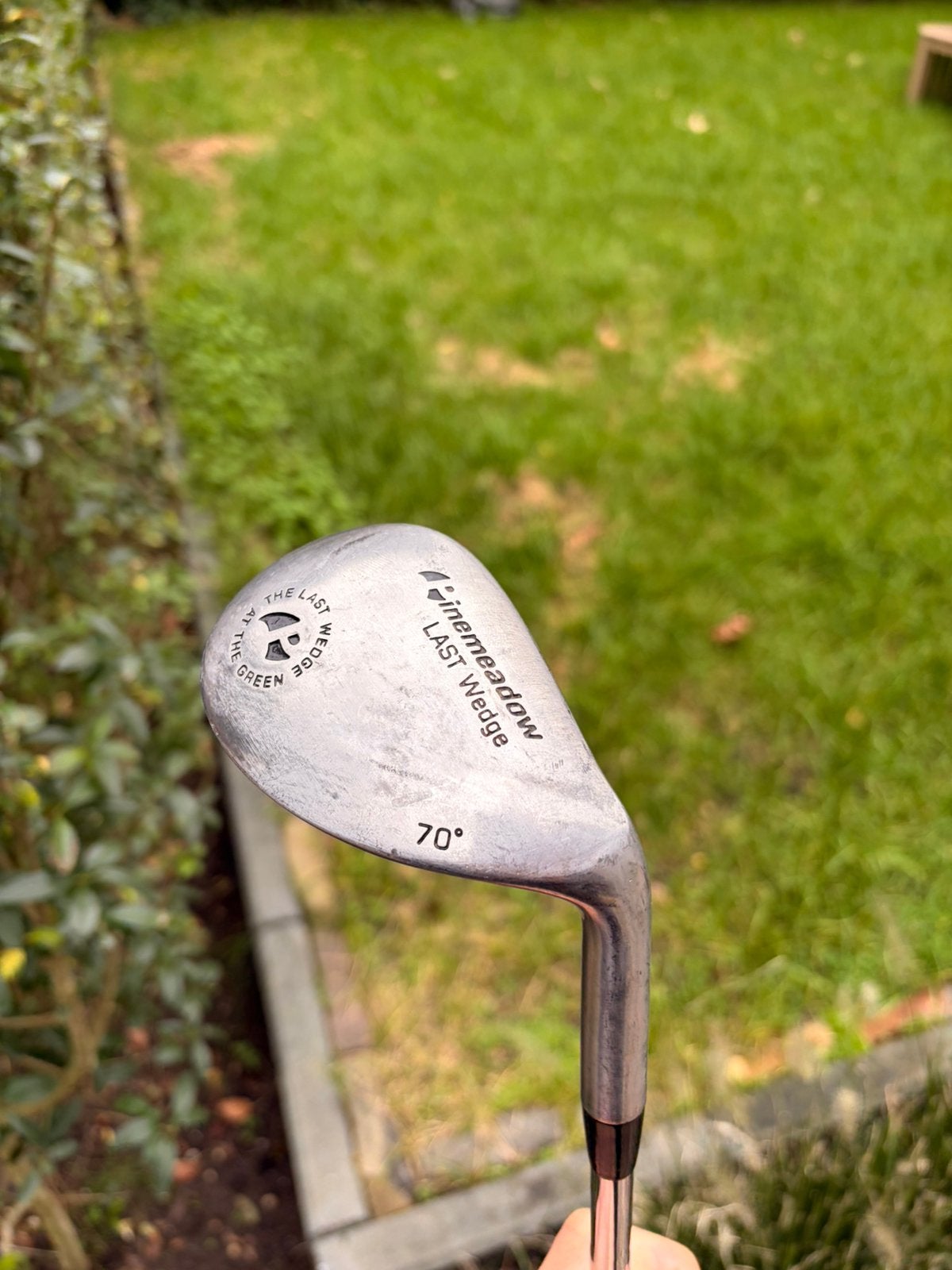 Pinemeadow Last Wedge 70, rechtshandig, nieuwe grip, Ophalen of Verzenden, Zo goed als nieuw, Club, Overige merken