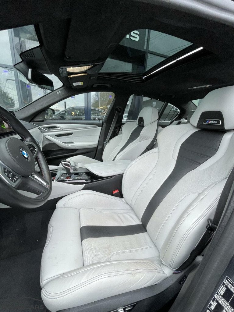 BMW 5-serie M5 X Drive Vol Opties/Dak/ Head up 600PK Garanti, Auto's, Automaat, Gebruikt, 8 cilinders, Leder