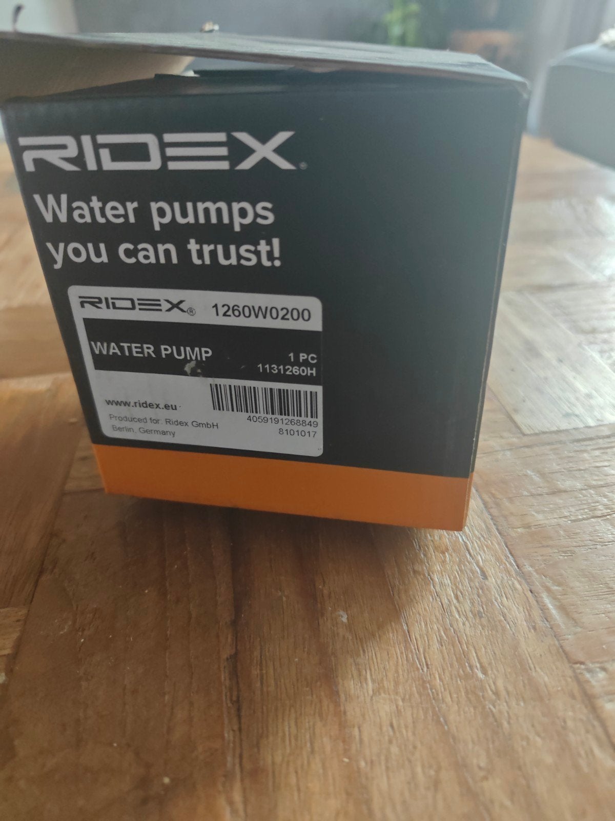 RIDEX Waterpomp 1260W0200 - Nieuw in doos, Ophalen of Verzenden