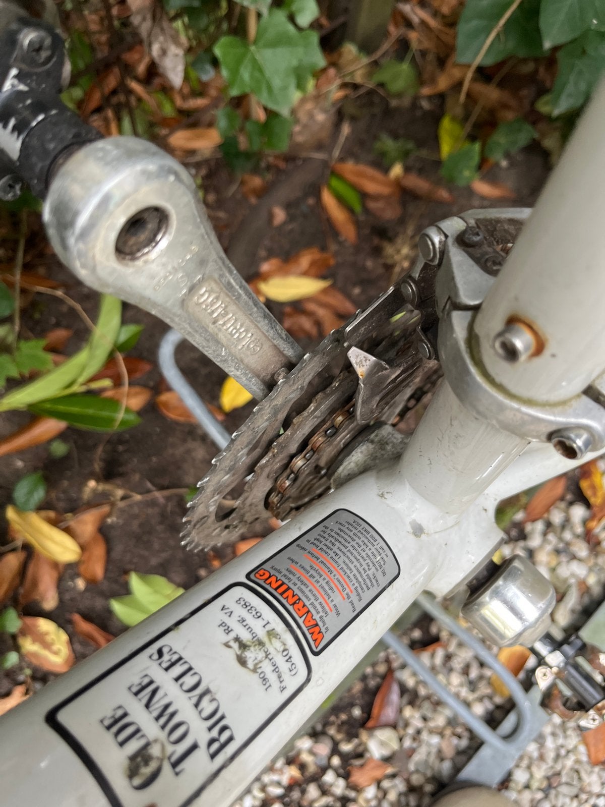 Foto 3 van Cannondale Mountainbike Maat L, 3x8 Versnelling