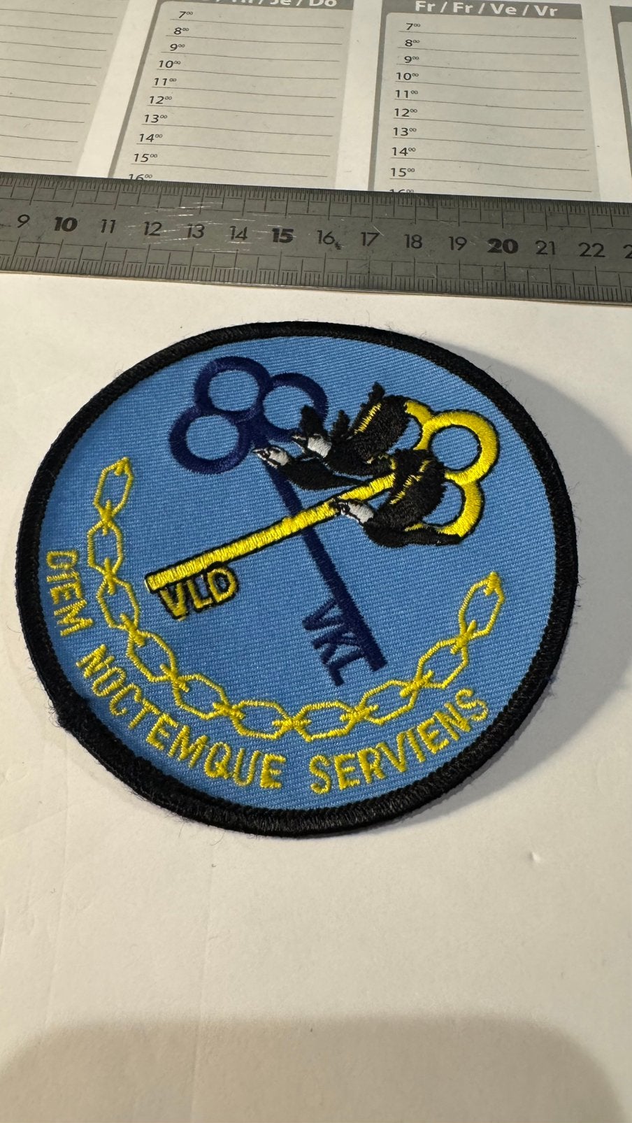 Patch luchtmacht 311 squadron Volkel, Ophalen of Verzenden, Zo goed als nieuw, Patch, Badge of Embleem