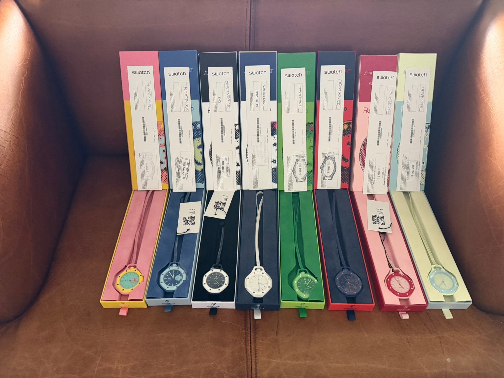 Audemars Piguet x Swatch royal pop, Sieraden, Tassen en Uiterlijk, Horloges | Dames, Ophalen, Swatch, Nieuw, Kunststof