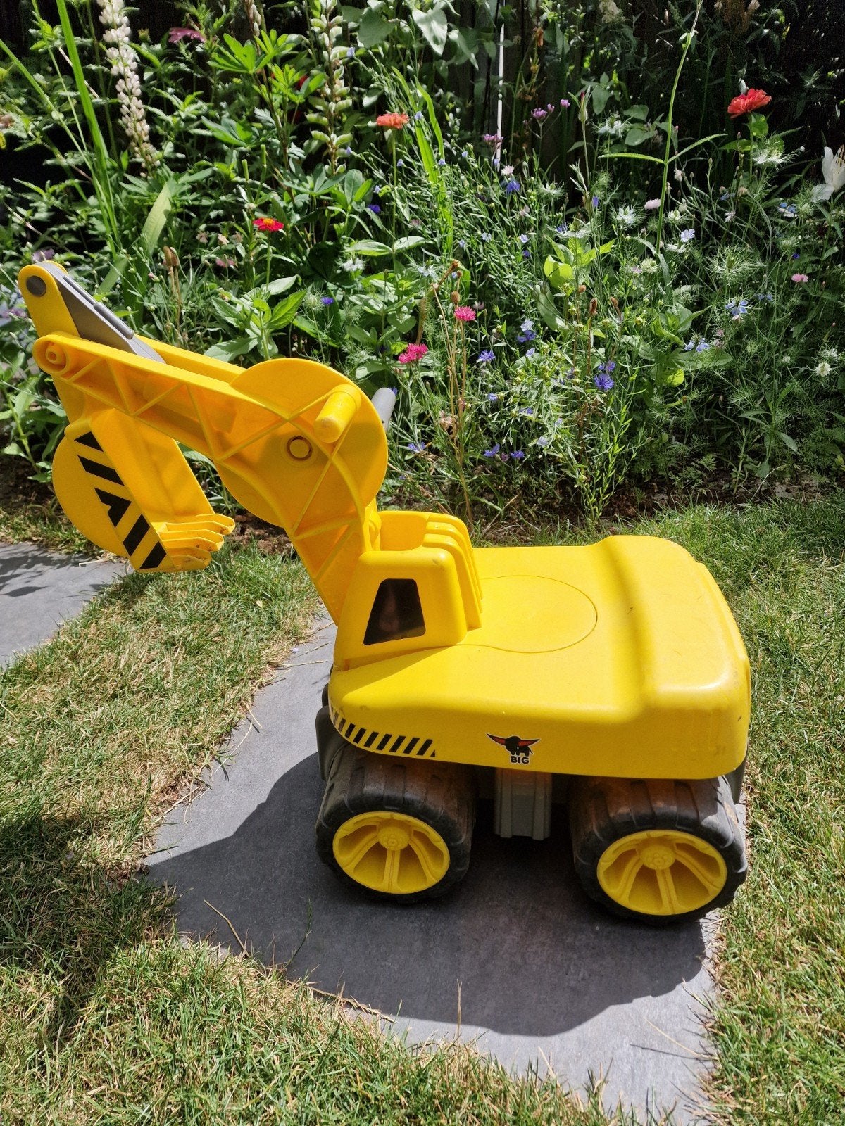 BIG Maxi Digger Graafmachine - Kinderspeelgoed, Ophalen, Gebruikt