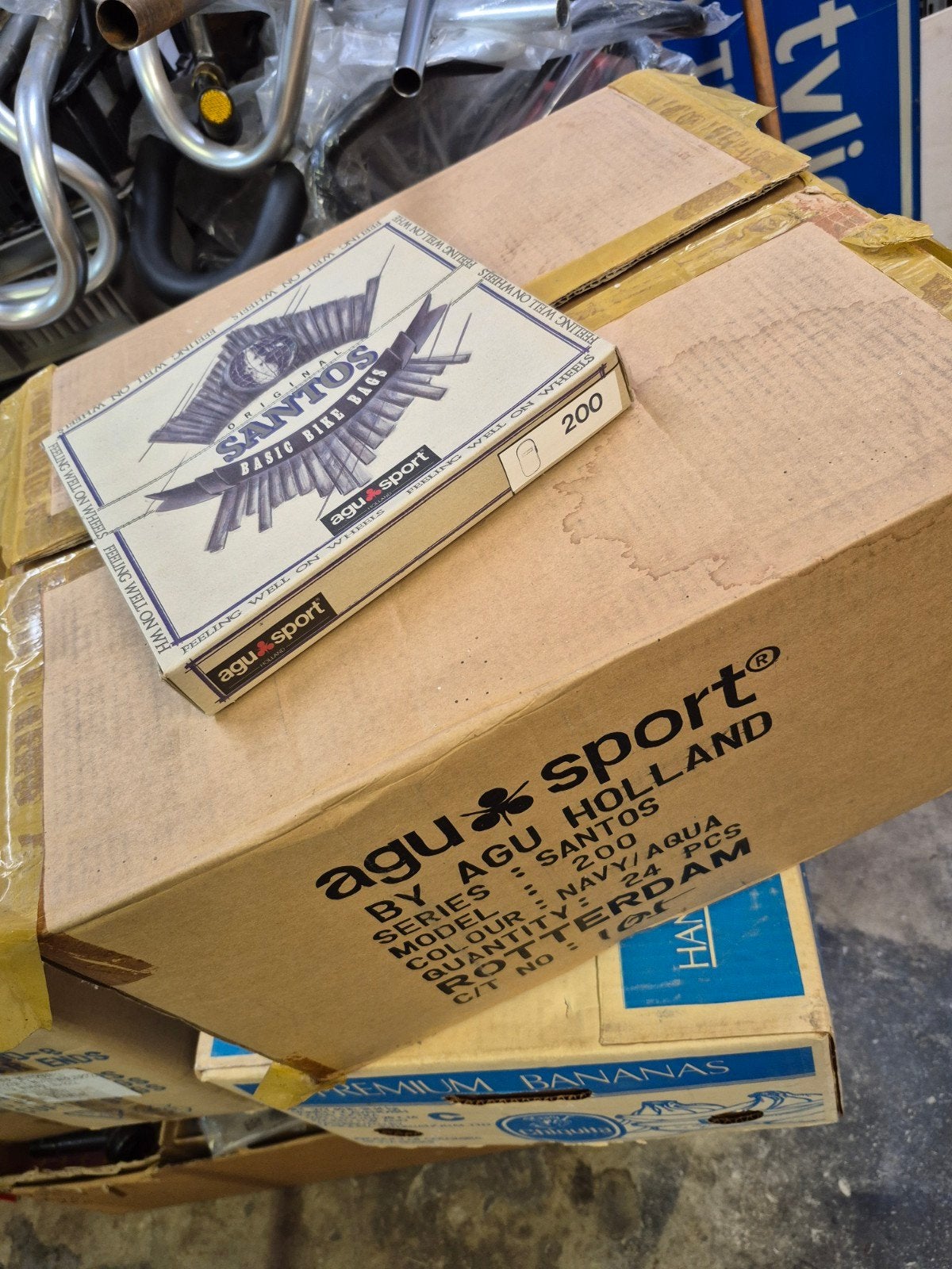 agu 24 zadeltasjes oldtimer klassiek nieuw nos, Ophalen of Verzenden