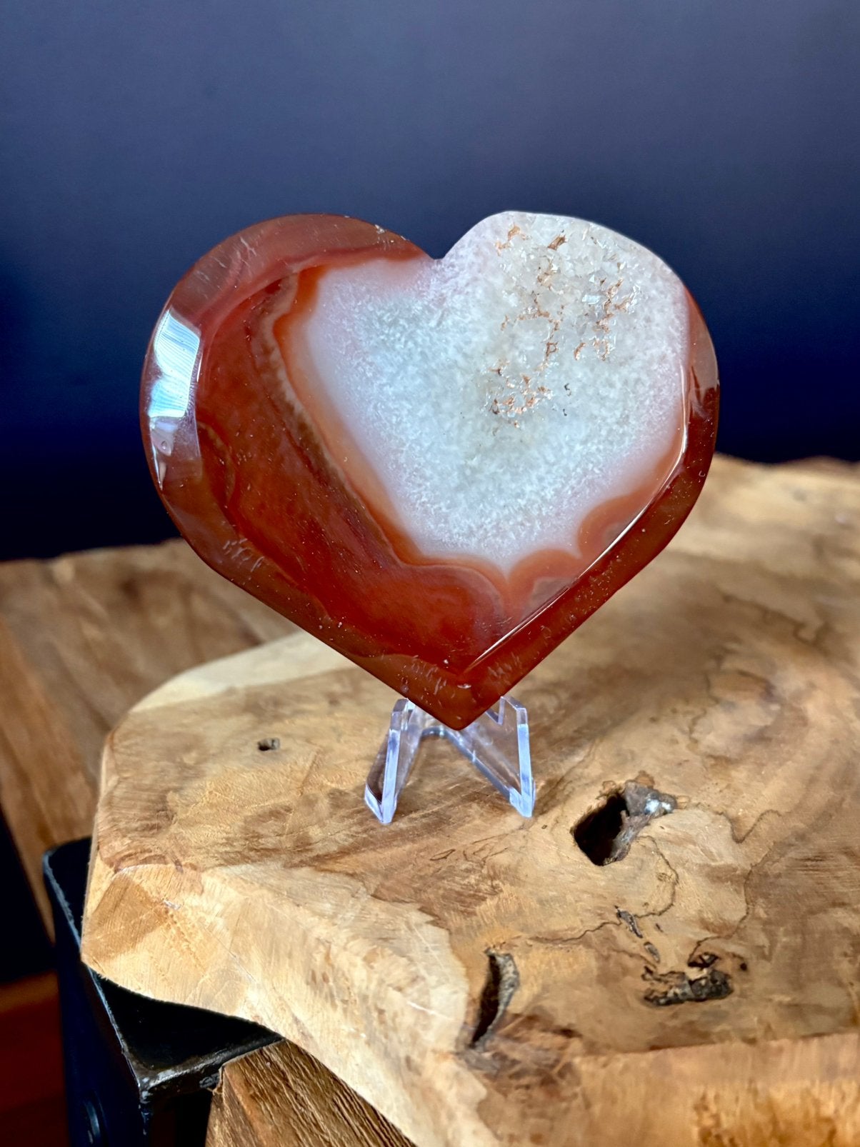 sardonyx hart AA kwaliteit edelsteen mineraal edelstenen, Ophalen of Verzenden, Mineraal