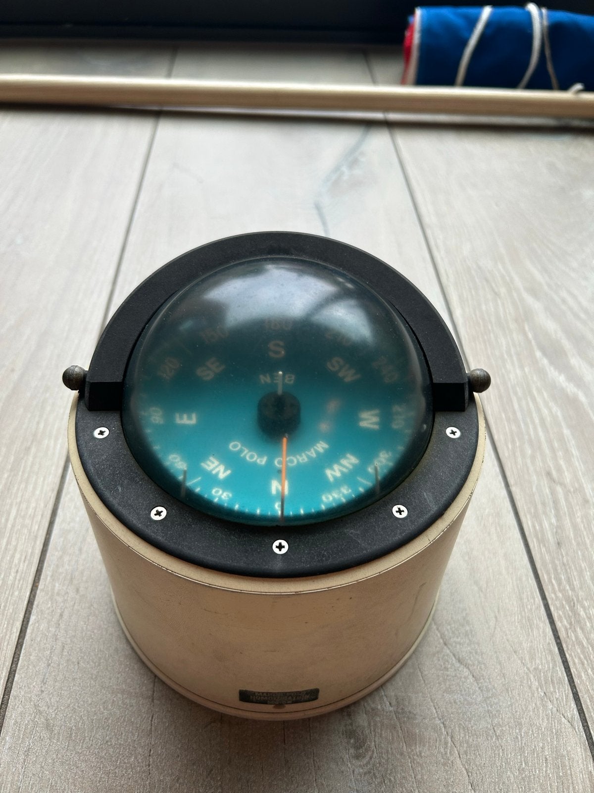 Marco Polo Stuurkompas 125mm - Homologatie 566 SN, Verzenden, Gebruikt, Overige typen