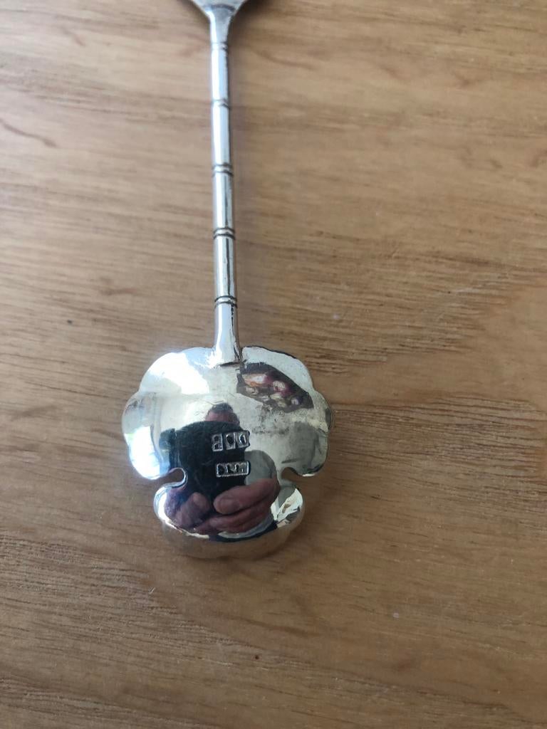 Indonesische wajong gebaks vorkjes en lepeltje van zilver, Antiek en Kunst, Antiek | Bestek, Ophalen of Verzenden