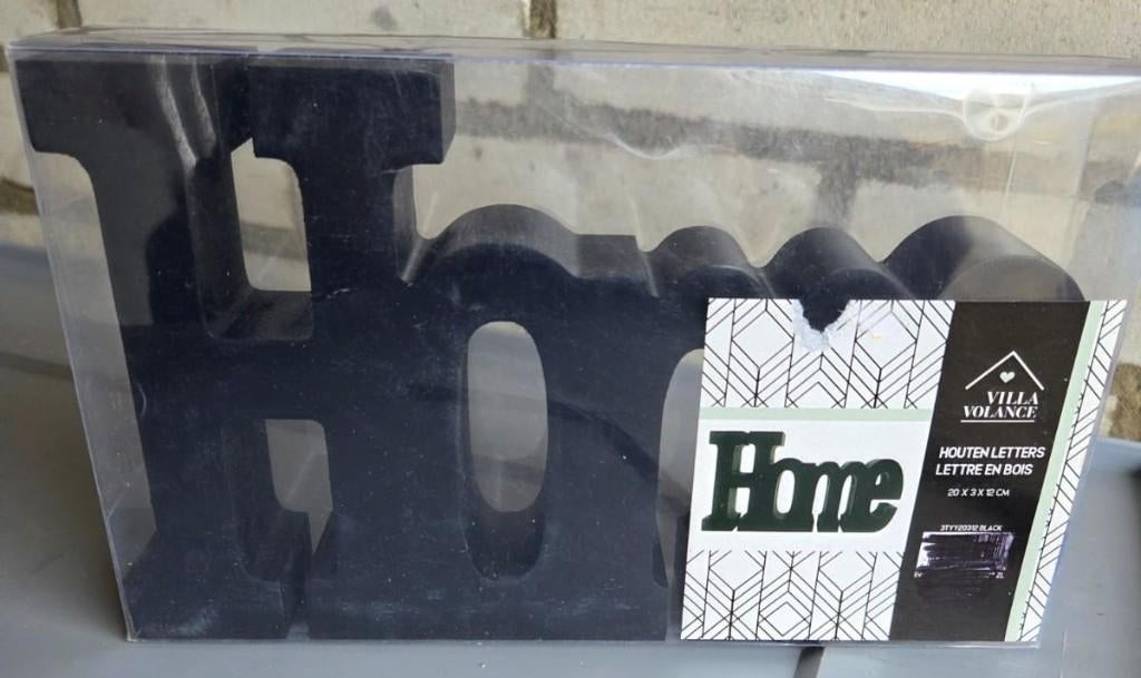 woonaccessoires algemeen, Hout, Zwart, Nieuw, Ophalen of Verzenden