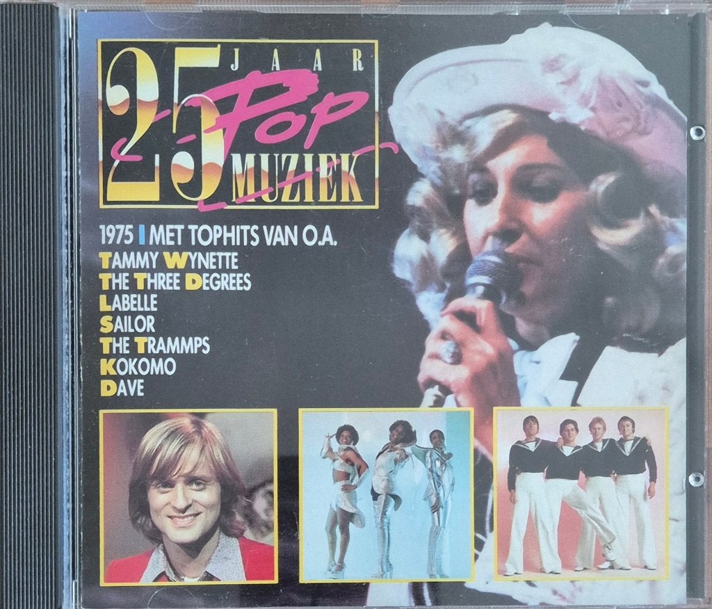 25 Jaar Pop Muziek 1975 - Diverse  #1829#, Inclusief boekje, Pop, Ophalen of Verzenden, Zo goed als nieuw