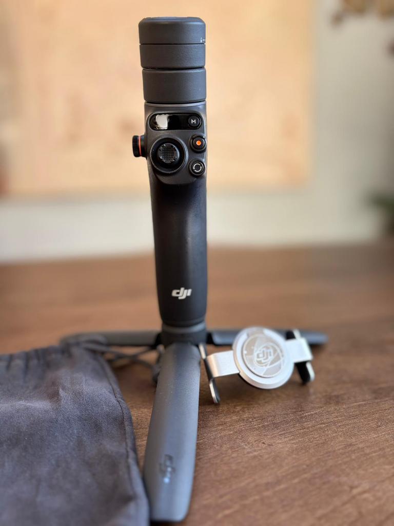 DJI Osmo Mobile 6 Slate Gray, Ophalen, Zo goed als nieuw, Minder dan 150 cm, Driepoot