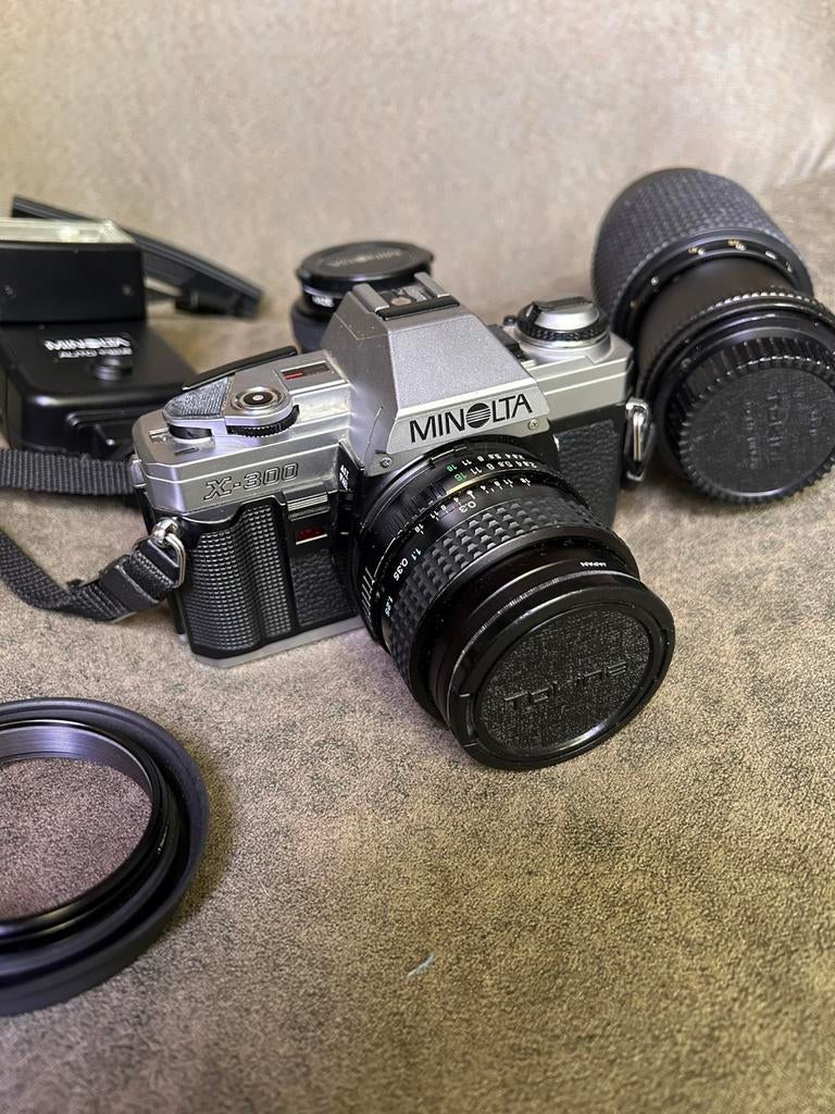 Camera Minolta X 300, Ophalen of Verzenden, Gebruikt, Spiegelreflex, Minolta