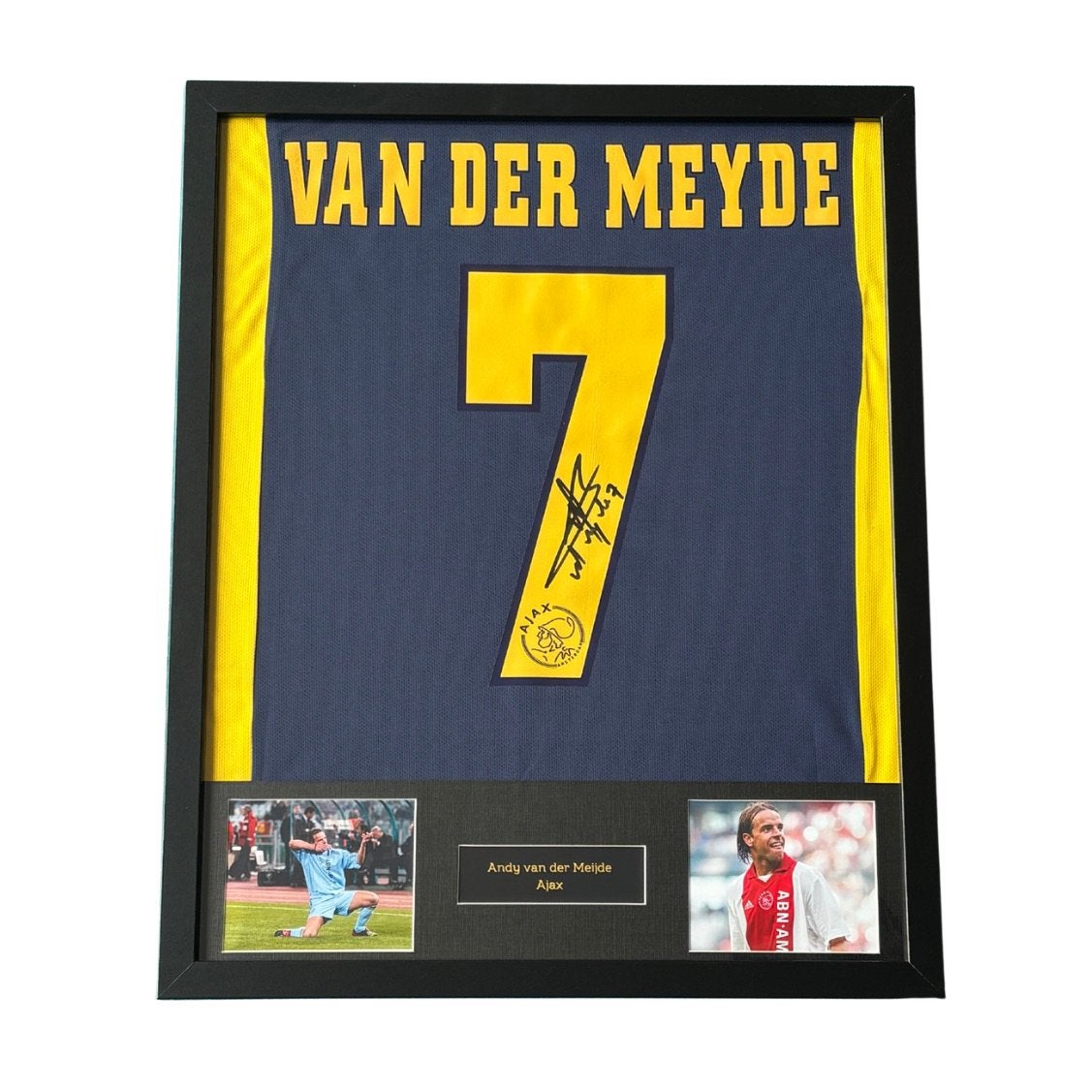 Andy van der Meyde gesigneerd Ajax shirt, Shirt, Verzenden, Ajax, 1695 CX, 28