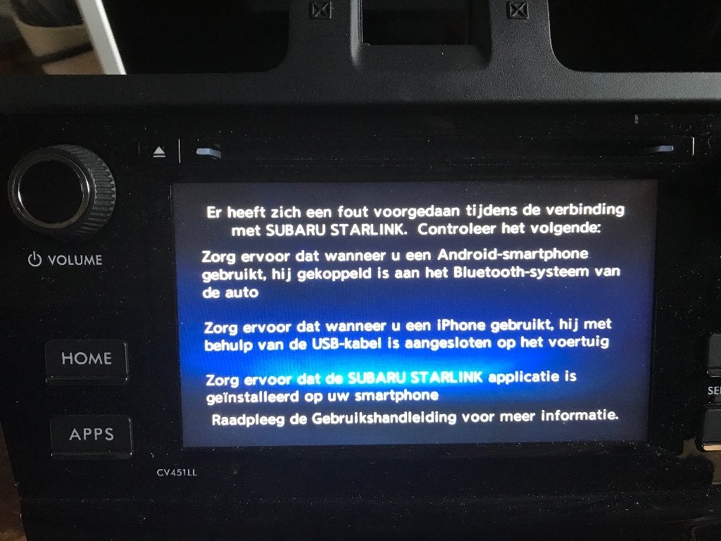 Clarion radio komt uit subaru forester, Ophalen of Verzenden, Gebruikt