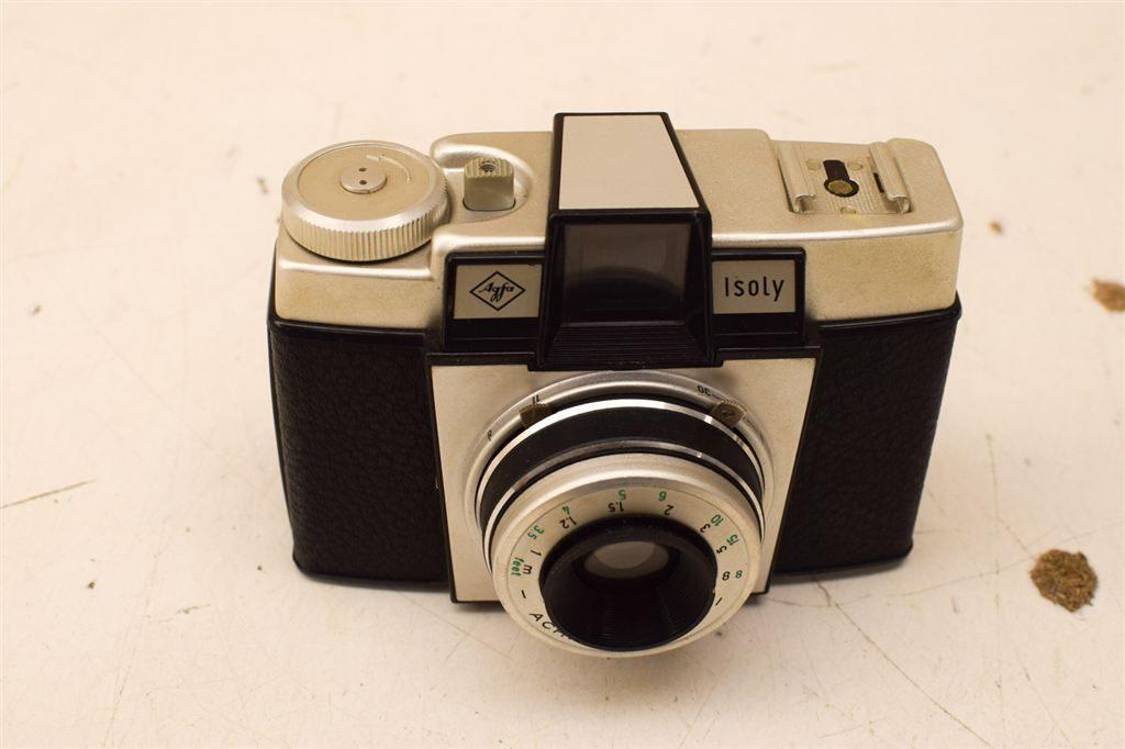 Agfa isoly Achromat fototoestel 49707, Ophalen of Verzenden, Gebruikt, Spiegelreflex, Canon