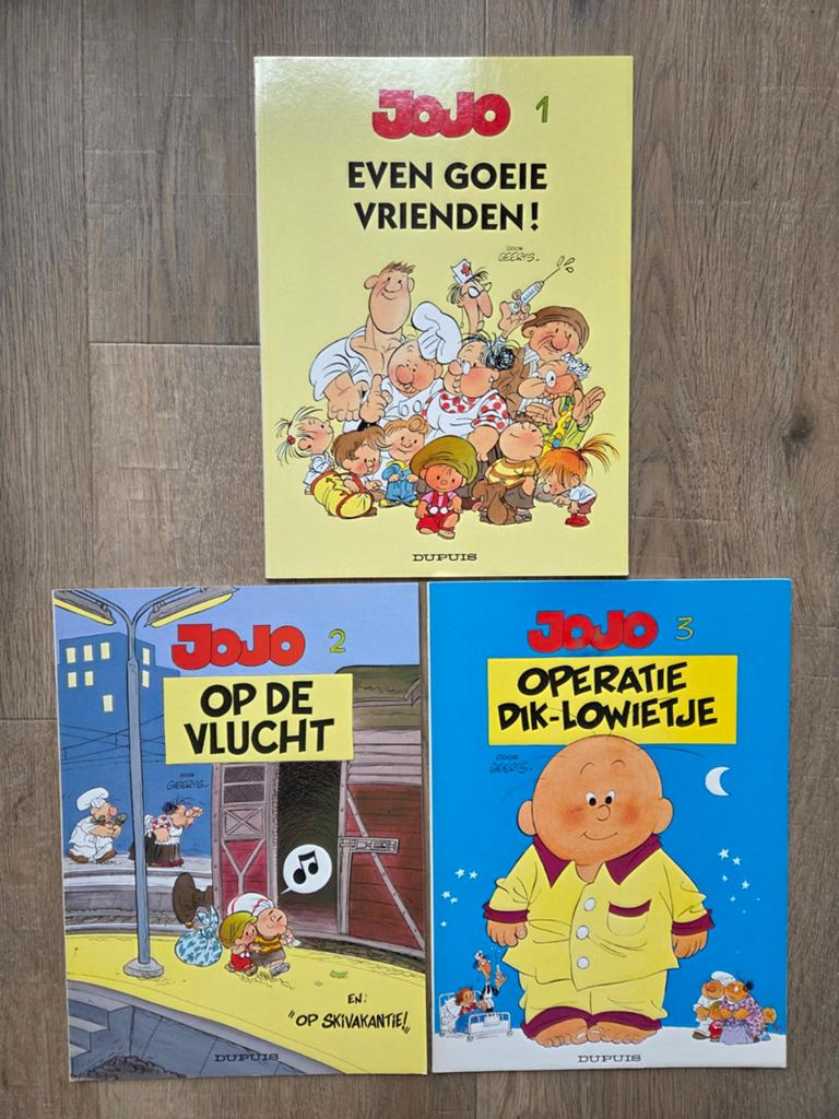 Jojo  Deel 1tm3   ,   de zappers, Meerdere stripboeken, Ophalen of Verzenden, Zo goed als nieuw