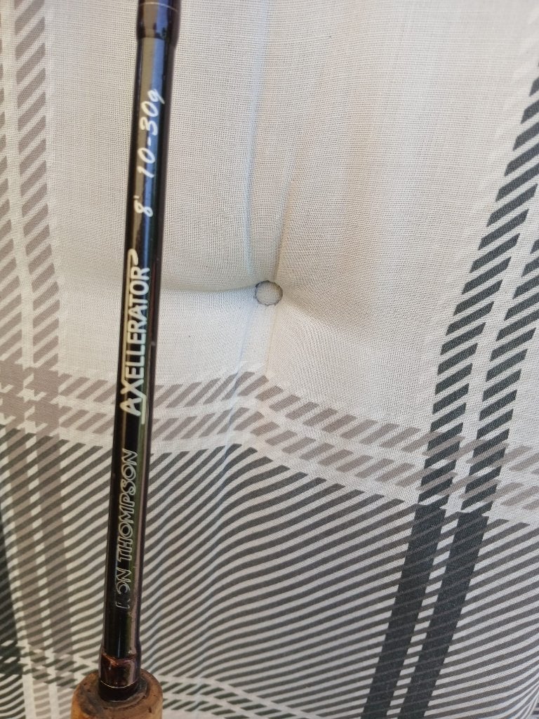 hengelsport, Ophalen, Gebruikt, Werphengel