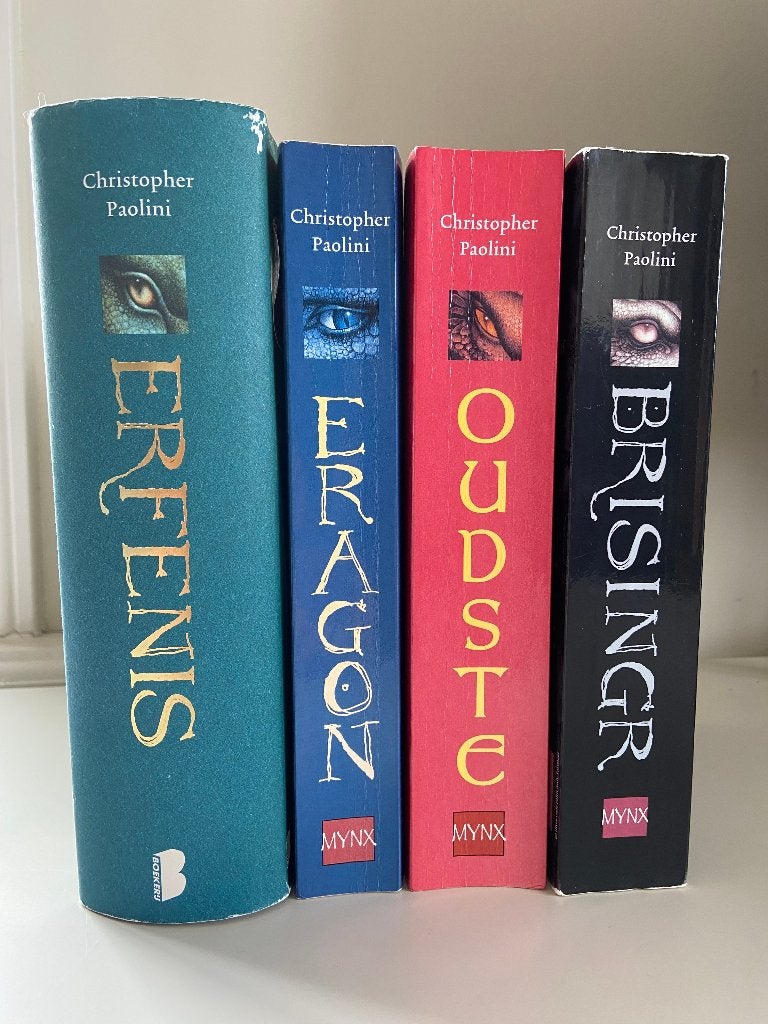 Christopher Paolini - Eragon (complete serie), Boeken, Ophalen of Verzenden, Zo goed als nieuw, Christopher Paolini