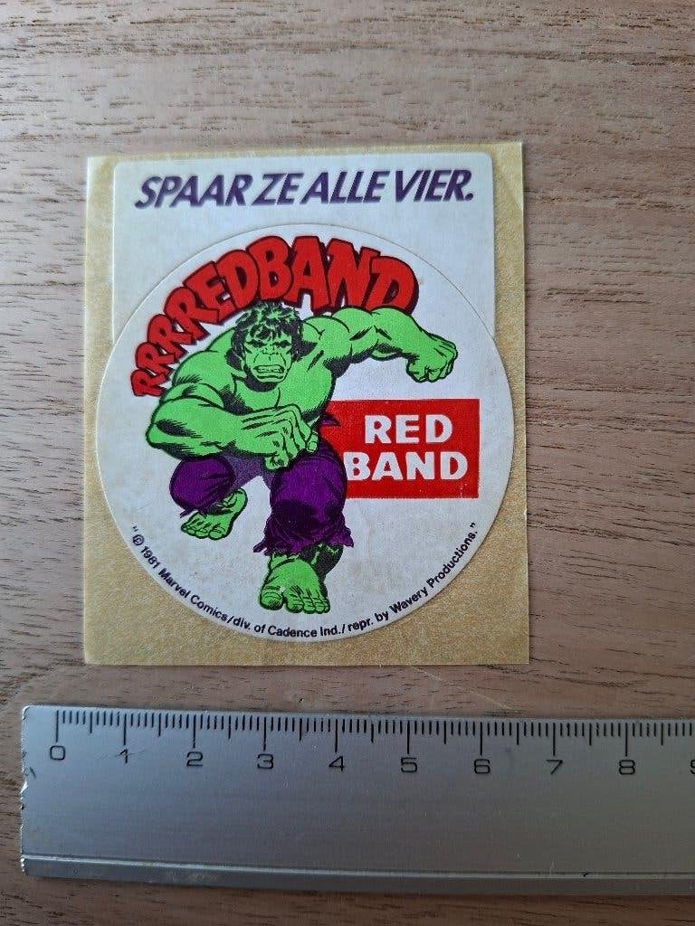 Sticker hulk t, Verzamelen, Ophalen, Zo goed als nieuw, Film, Tv of Omroep