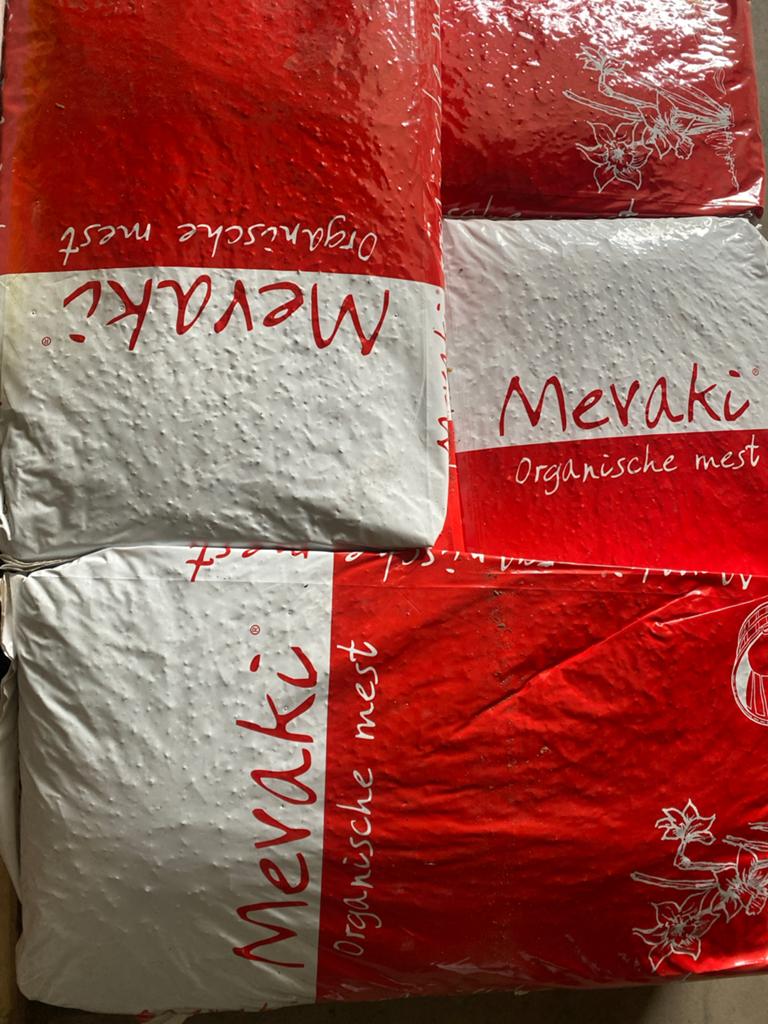 Meraki Organische Kippenmestkorrels 20 kg, Tuin en Terras, Ophalen, Mest