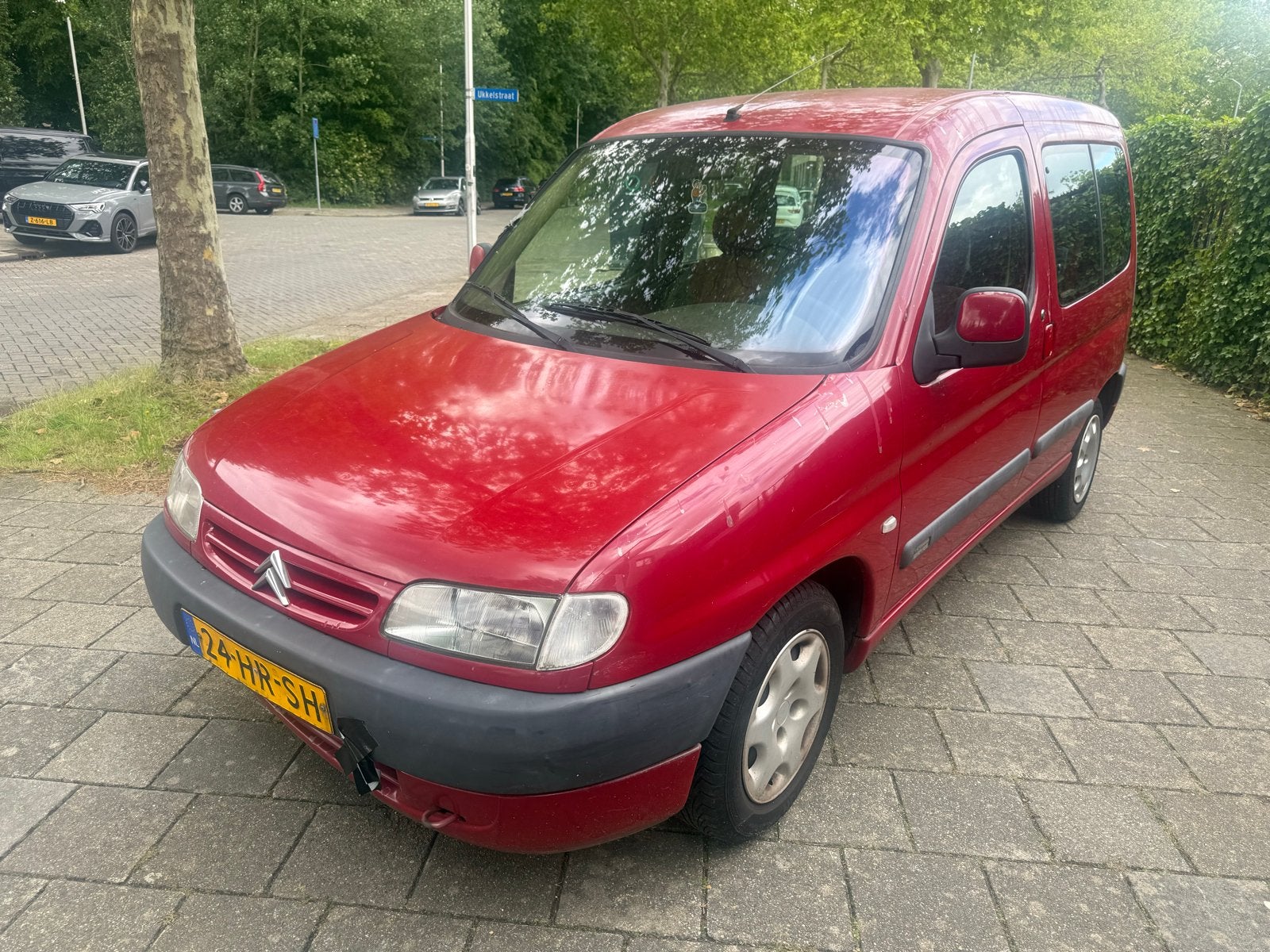 Citroën Berlingo 1.4 I Multispace, Auto's, Citroën, Bedrijf, Berlingo, Benzine, C, MPV, Handgeschakeld, Origineel Nederlands, Rood