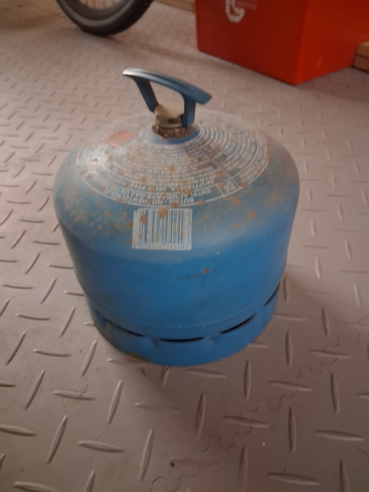 butagaz fles 904, Ophalen, Gebruikt