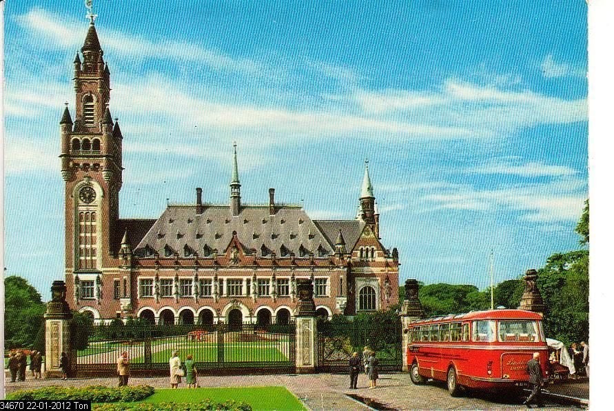 Ansichtkaart 	Den Haag	Vredespaleis, Verzenden, 1960 tot 1980, Ongelopen, Zuid-Holland