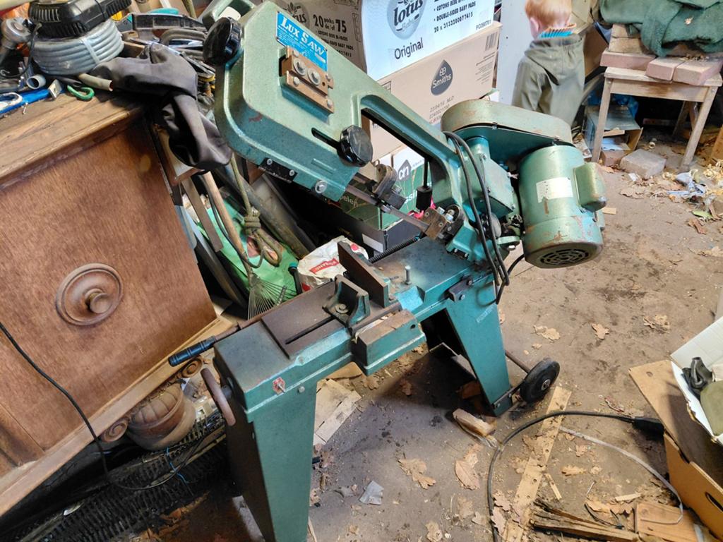 lintzaag LUX SAW model lux-5U, Ophalen