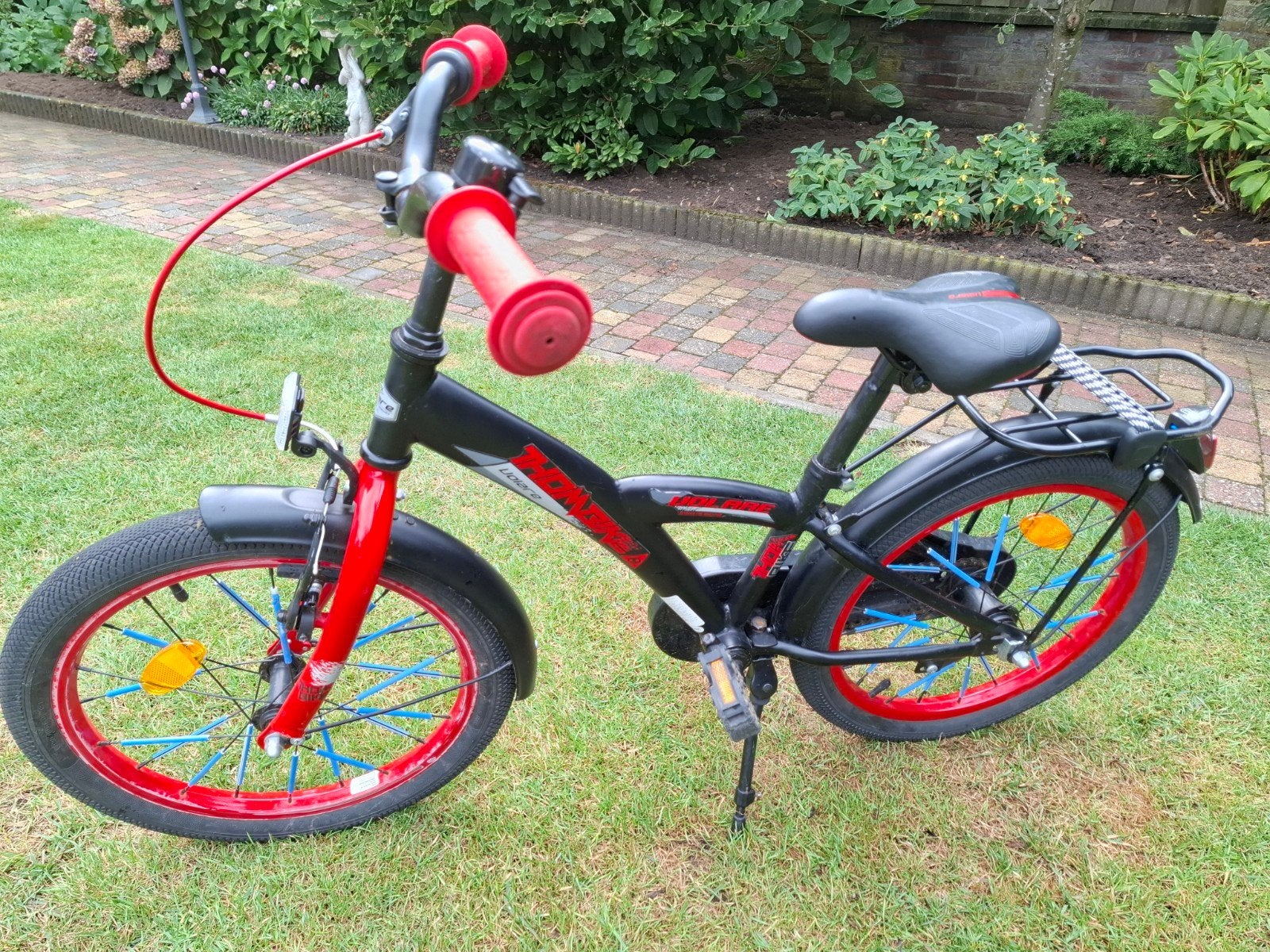 mooie jongensfiets 18 inch Thombike,  volare, Terugtraprem, Ophalen of Verzenden, Volare Thombike, 16 tot 20 inch