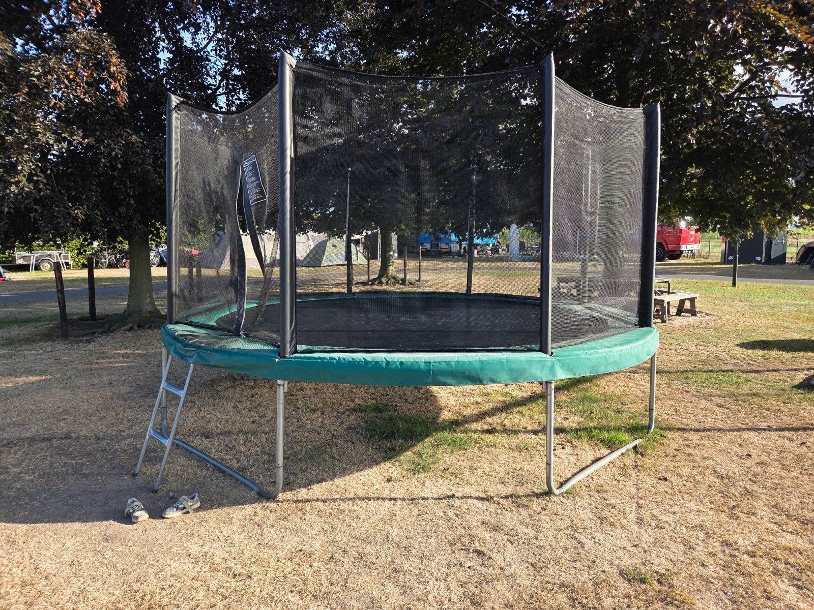 Trampoline van Akrobat, 430 cm, Ophalen, Gebruikt