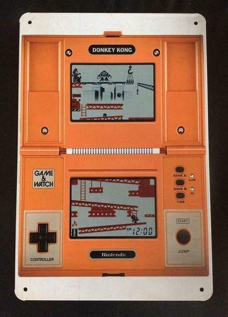 GAME AND WATCH Donkey Kong METALEN Wandbord Poster, Avontuur en Actie, Verzenden, 1 speler, Nieuw