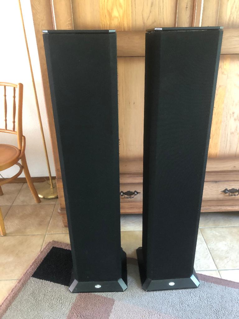 Te Koop: BNS Soundcolom-3 boxen, Audio, Tv en Foto, Luidsprekers, Gebruikt, 60 tot 120 watt, Front, Rear of Stereo speakers, Ophalen