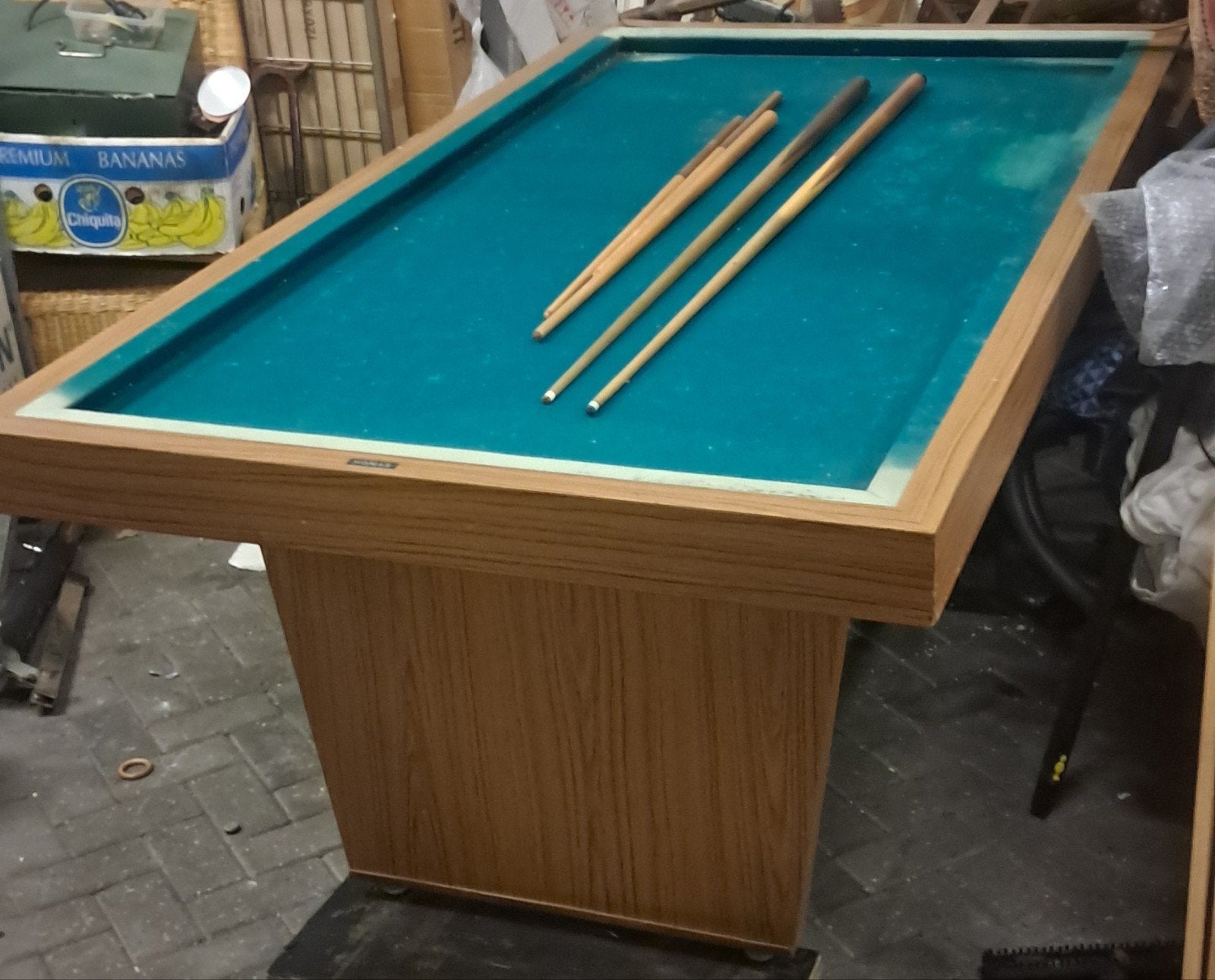 Biljarttafel met keuen gratis, Ophalen, Gebruikt, Biljarttafel