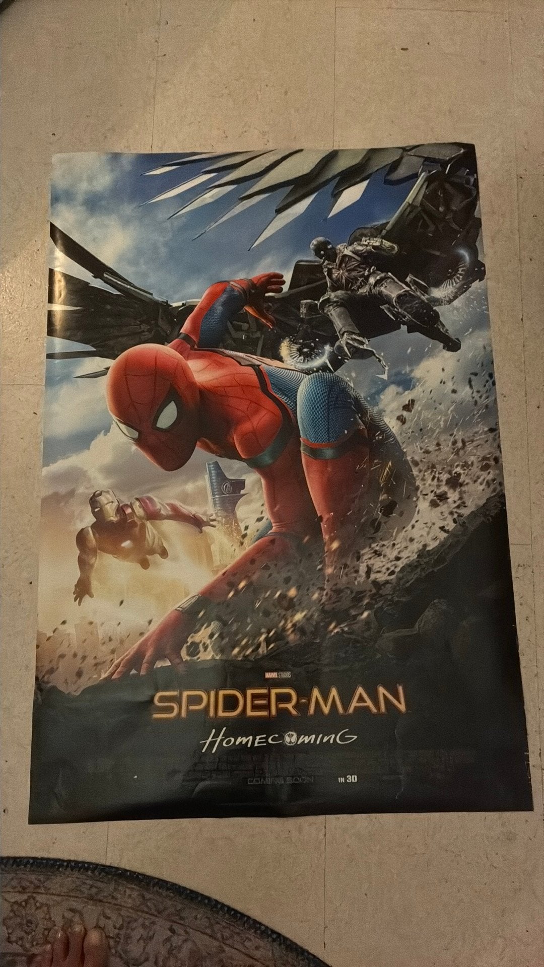 Marvel poster, Verzamelen, Ophalen of Verzenden, Zo goed als nieuw, Deurposter of groter, Film en Tv