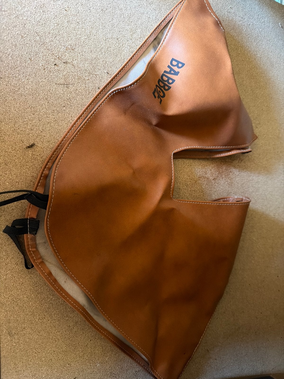 Babboe regenhoes voor bakfiets (bruin), Ophalen of Verzenden, Gebruikt, Overige typen