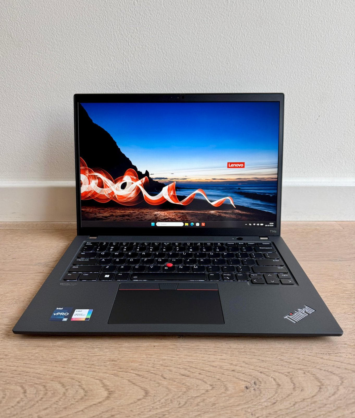 Lenovo ThinkPad T14s gen3, i5-1250P, 16GB, 512GB, Touch, 5G, Computers en Software, Qwerty, Ophalen of Verzenden, Zo goed als nieuw