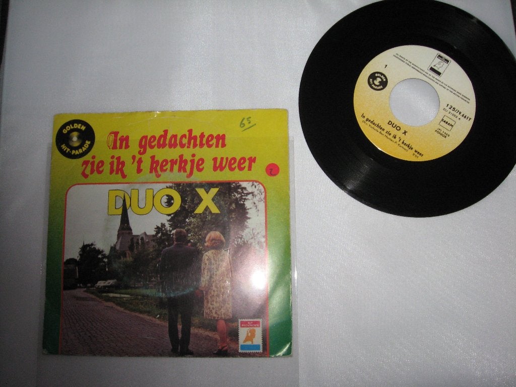 DUO X in gedachte, 7 inch, Ophalen of Verzenden, Zo goed als nieuw, Levenslied of Smartlap