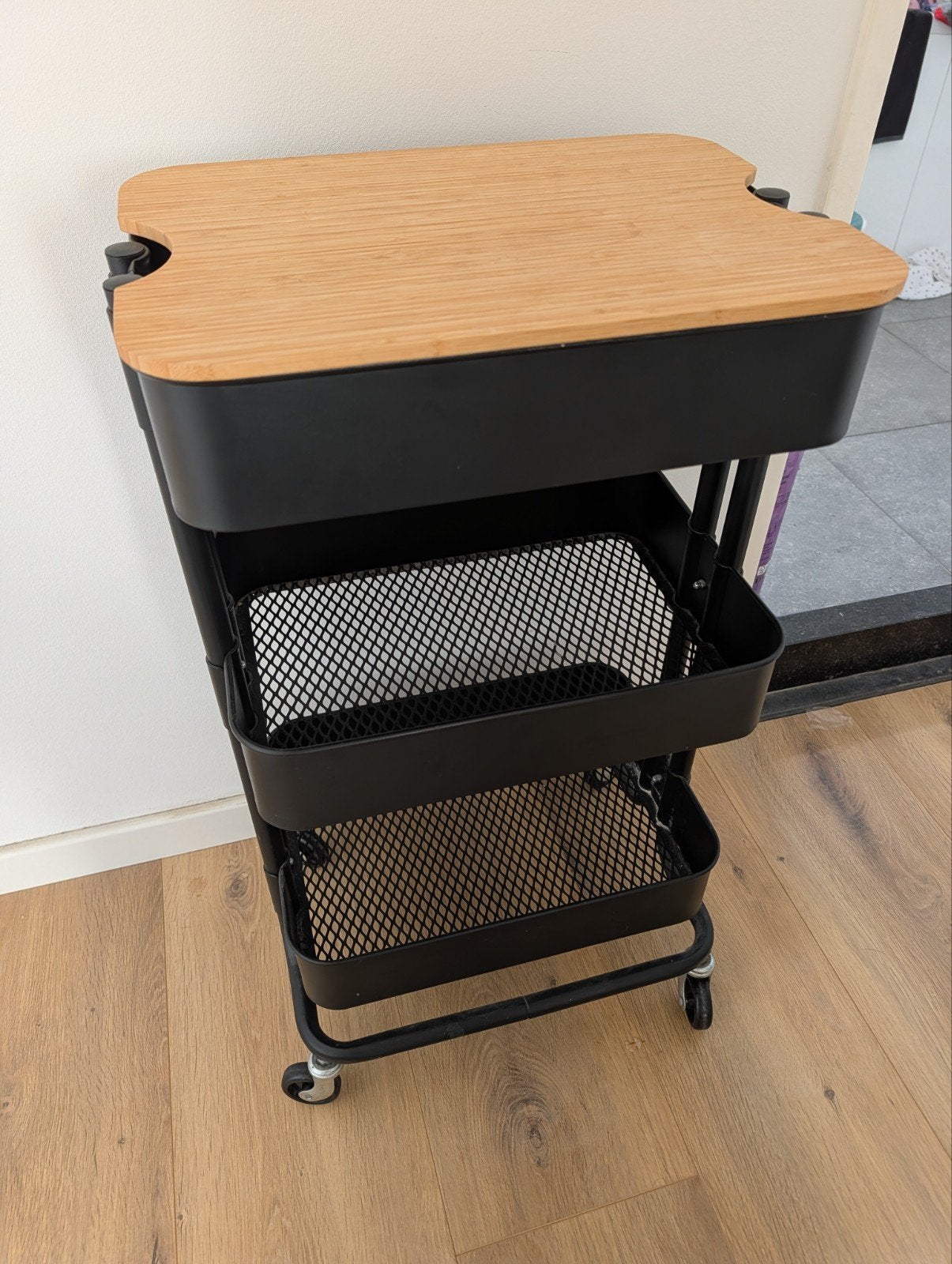 IKEA RASKOG, Ophalen, Gebruikt, Zwart