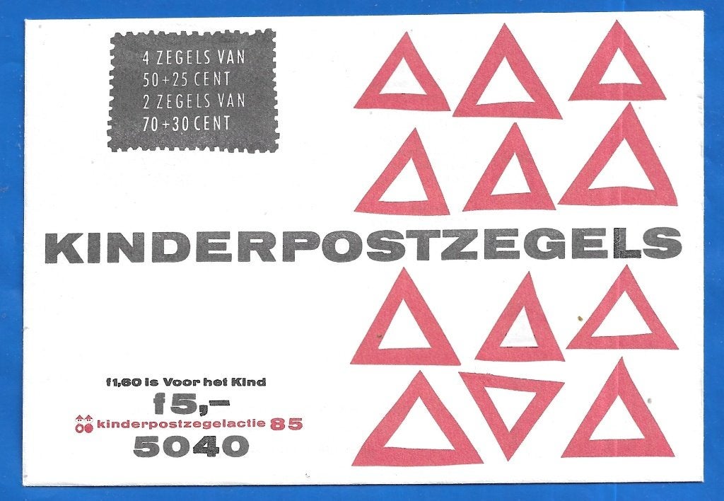 Kinderpostzegels 1985 - Kinderzegelaktie 1985  Denk aan Mij, Postzegels en Munten, Ophalen of Verzenden, Na 1940, Postfris