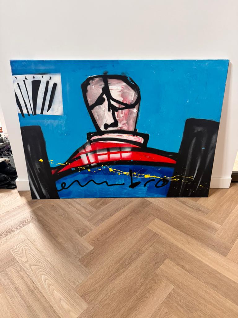 Herman brood schilderij, Ophalen