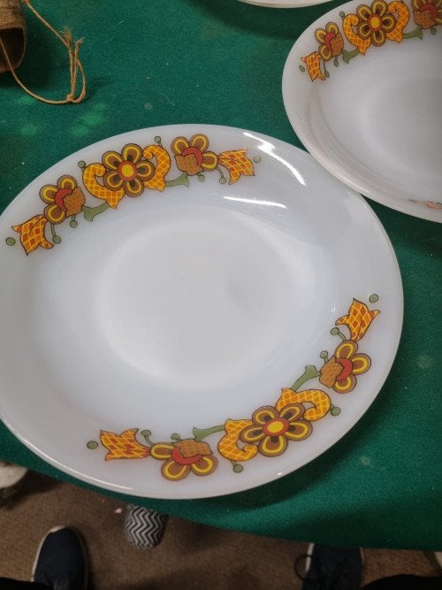 diner borden vintage schott mainz jena glas, Ophalen of Verzenden, 'T Olde Gre-j, Info@toldegrej.nl, Endepoelstraat 20f Didam